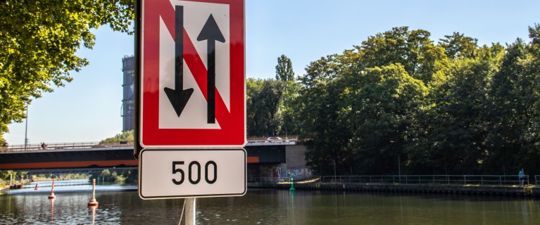 Kennzeichnung Baustelle