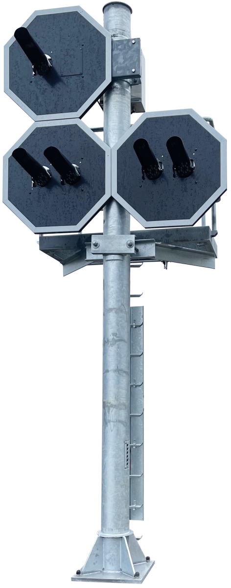 Einfahrtssignalmast Hindrik