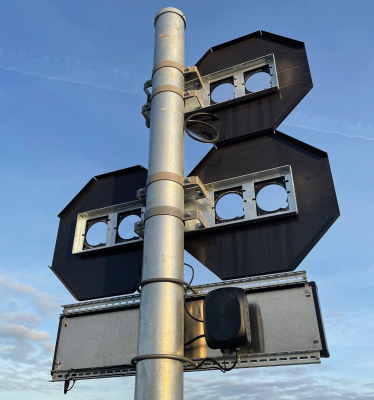 Schleusensignalgruppe Julius Anwendung