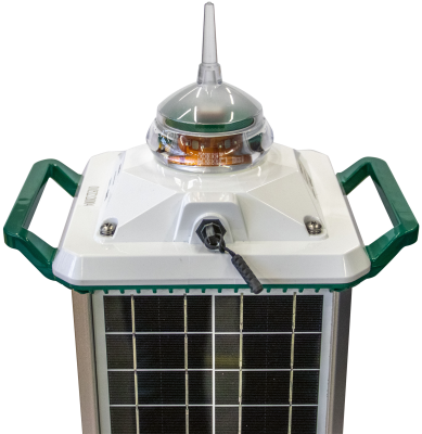 Solarkompaktlaterne SolaMAX-5C grün