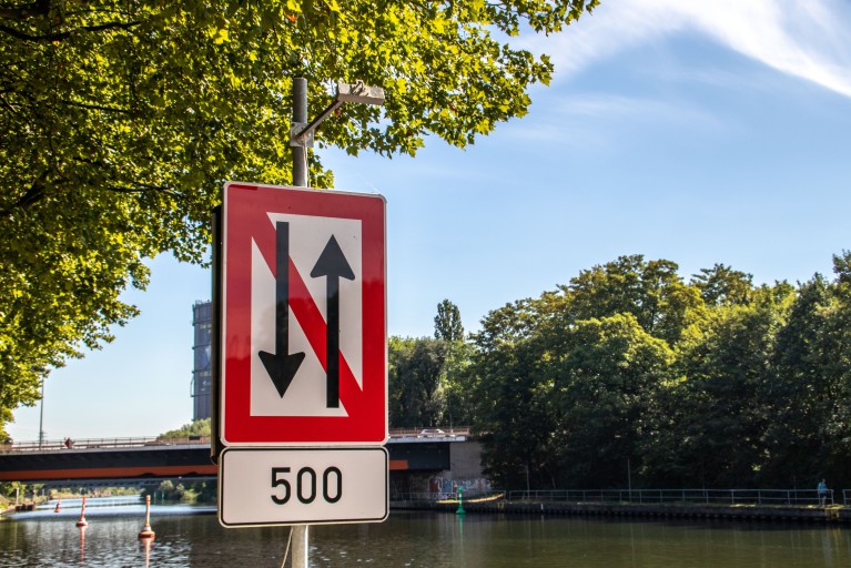 Kennzeichnung Baustelle
